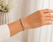 Luxury White Diamond Bracelet | Jewelverra