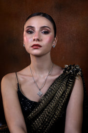 Luxury Spark Diamond Earrings – Fine Jewelry in Rose Gold | JewelVerra