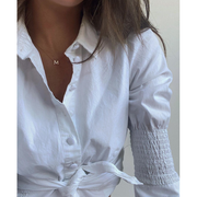 Custom Initial Diamond Necklace | Jewelverra
