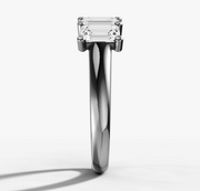 Four Stone Emerald Diamond Band | Jewelverra
