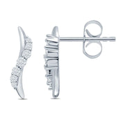 Twisted Diamond Studs | Jewelverra