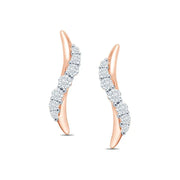 Twisted Diamond Studs | Jewelverra