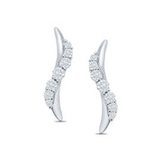 Twisted Diamond Studs | Jewelverra