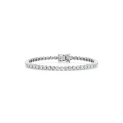 Diamond Tennis Bracelet in Yellow Gold – Classic Round Cut | JewelVerra