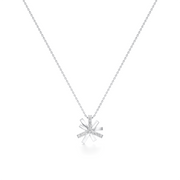 Elegant Loop Pendant – Stylish White Gold Statement Jewelry | JewelVerra