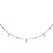 Minimal Heart Diamond Earrings – Dainty Rose Gold Fashion | JewelVerra