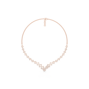 Minimal Heart Diamond Earrings – Dainty Rose Gold Fashion | JewelVerra