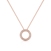 Modern Bloom Studs – Sleek Rose Gold with Certified Diamonds | JewelVerra