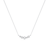 Classic Bloom Diamond Pendant – Elegant White Gold Necklace | JewelVerra