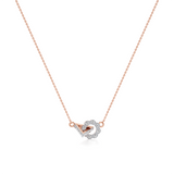 Modern Bloom Studs – Sleek Rose Gold with Certified Diamonds | JewelVerra