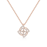 Elegant Loop Pendant – Stylish White Gold Statement Jewelry | JewelVerra