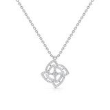 Elegant Loop Pendant – Stylish White Gold Statement Jewelry | JewelVerra