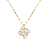 Elegant Loop Pendant – Stylish White Gold Statement Jewelry | JewelVerra