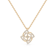 Elegant Loop Pendant – Stylish White Gold Statement Jewelry | JewelVerra