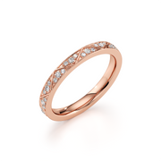 Luxury Spark Diamond Earrings – Fine Jewelry in Rose Gold | JewelVerra