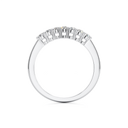 Classic Bloom Diamond Pendant – Elegant White Gold Necklace | JewelVerra