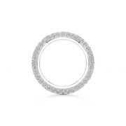 Classic Bloom Diamond Pendant – Elegant White Gold Necklace | JewelVerra