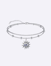 Starburst Diamond Pendant in Gold Finish