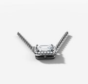 Emerald Diamond Necklace | Jewelverra