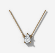 Pear Diamond Necklace | Jewelverra