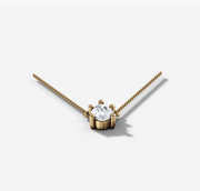 Pear Diamond Necklace | Jewelverra