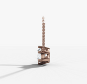 0.50ct Round Diamond Floating Necklace