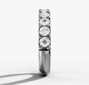 Round Brilliant Diamond Wedding Band | Jewelverra