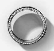 Beveled Diamond Edge Band | Jewelverra