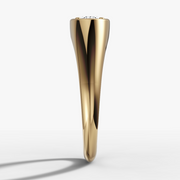 Five Stone Diamond Signet Ring | Jewelverra