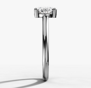 East West Oval Diamond Ring | Jewelverra