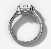East West Oval Diamond Ring | Jewelverra