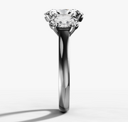 Three Stone Oval Diamond Ring | Jewelverra