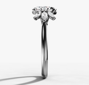 Sunshine Marquise Oval Diamond Ring | Jewelverra