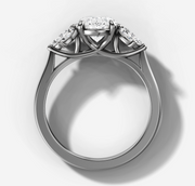 Sunshine Marquise Oval Diamond Ring | Jewelverra