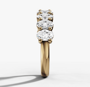 Bold Oval Diamond Wedding Band | Jewelverra