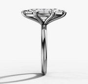Signature Solitaire Engagement Ring with Marquise Cut Diamond