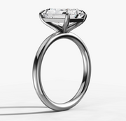 Signature Solitaire Radiant Diamond Ring | Jewelverra