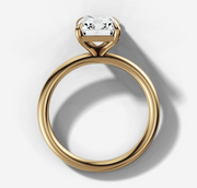Signature Solitaire Radiant Diamond Ring | Jewelverra