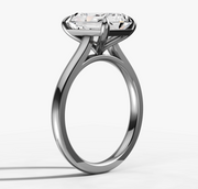 Radiant Solitaire Ring | Jewelverra