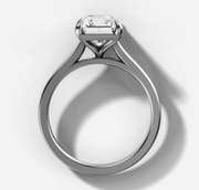 Radiant Solitaire Ring | Jewelverra