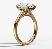 Radiant Solitaire Ring | Jewelverra