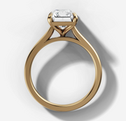 Radiant Solitaire Ring | Jewelverra