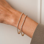 Oval Diamond Tennis Bracelet