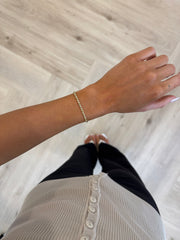 2 ct. tw. Bezel Set Diamond Tennis Bracelet