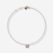 Diamond Petal Necklace | Jewelverra