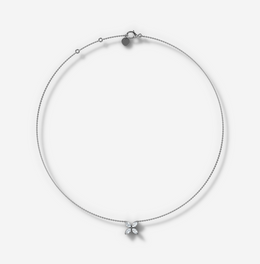 Diamond Petal Necklace | Jewelverra