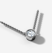 Round Diamond Necklace | Jewelverra