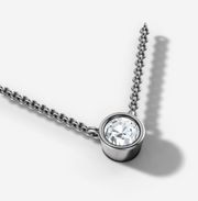 Round Diamond Necklace | Jewelverra