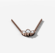Diamond Lotus Necklace | Jewelverra