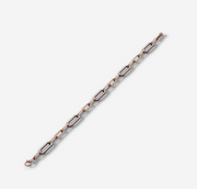 Diamond Paperclip Chain Bracelet